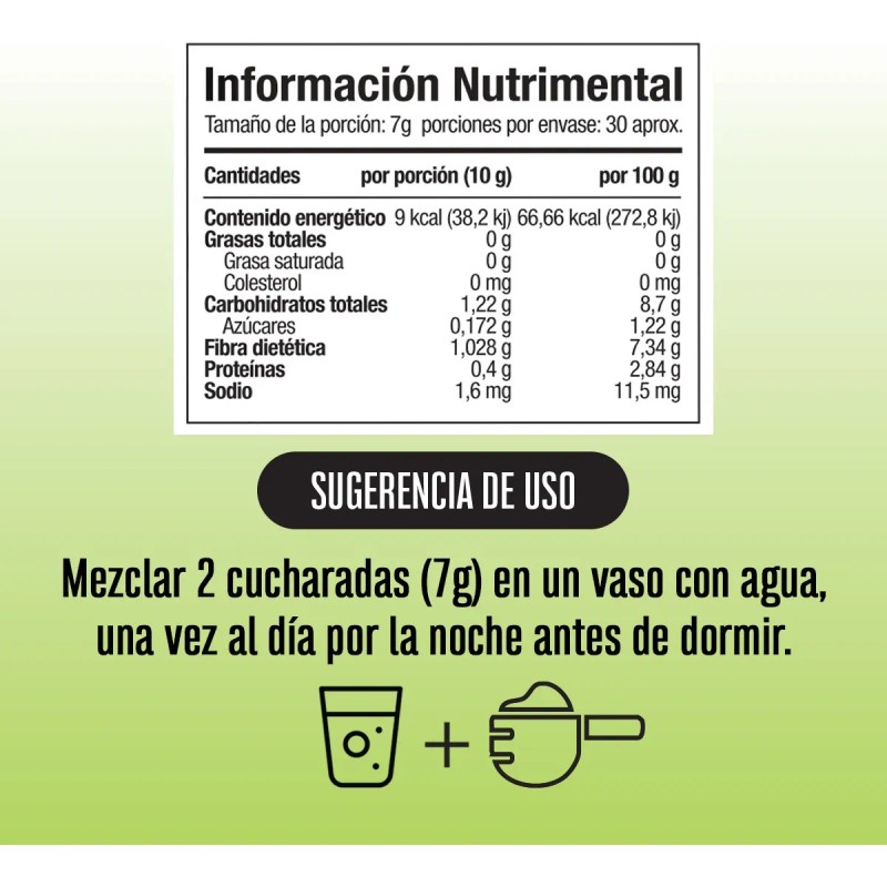 Kit De 3 Fibra Para Bajar De Peso Lipo Blue