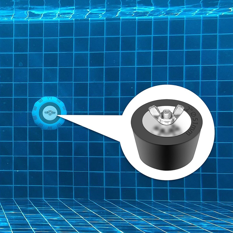 8 Pcs 4 Size Pool Winterizing Plug Return Line Plugs