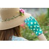 SKYDEER Women's Deerskin Suede Gardening Gloves (SD6611/M)