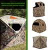 Blaze Orange Safety Panel, 4Pcs Magnetic Hunting Safety Panels for