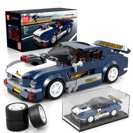 Mould King 1967 Classic Sports Car Building Kits, MOC Racing Car Toys Model, Vehicle Blocks Set Suitable for Boys to Build, House Decoration Gifts for Kids and Adults 27048 (387 Pcs)