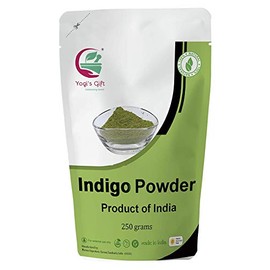 Yogi's Gift Indigo Powder for Hair | Ideal for Black and Dark Hair | Indigofera Tinctoria | Black Henna | 250 grams | 100% Pure & Natural Hair color
