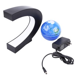 3 inch Colored LED Magnetic Globe Map With C Shape Base and Adapter ( 100‑240V )