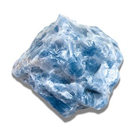 Mineralist Collection Calcite Blue, Natural Calcite Rocks, High Energy Quartz Crystal Clusters, Thoughful Gift for Valentine's Day, Spiritual, Reiki, Yoga, Meditation, Chakra - 1 lb