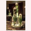 WGV Quality Thick Cylinder Glass Vase, Diameter 5", Height 24",
