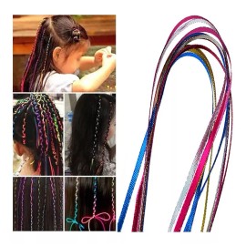 NEON HAIRS  Extensiones Listones Trenzas Mechones Colores Peinados