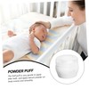FOMIYES 4sets Portable Powder Puff for Soft Body Talcum Powder