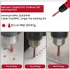 FOCSTOL Tile Drill Bit Set - 10 Pieces Carbide Drill