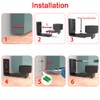 CCJH Sliding Door Floor Guide Adjustable Floor Roller Guide Sliding