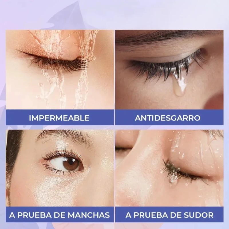Máscara De Pestañas Generic Volumen Negro A Prueba De Agua