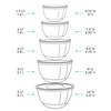 Mixing Bowls with Airtight Lids - 8PCS Stainless Steel Nesting