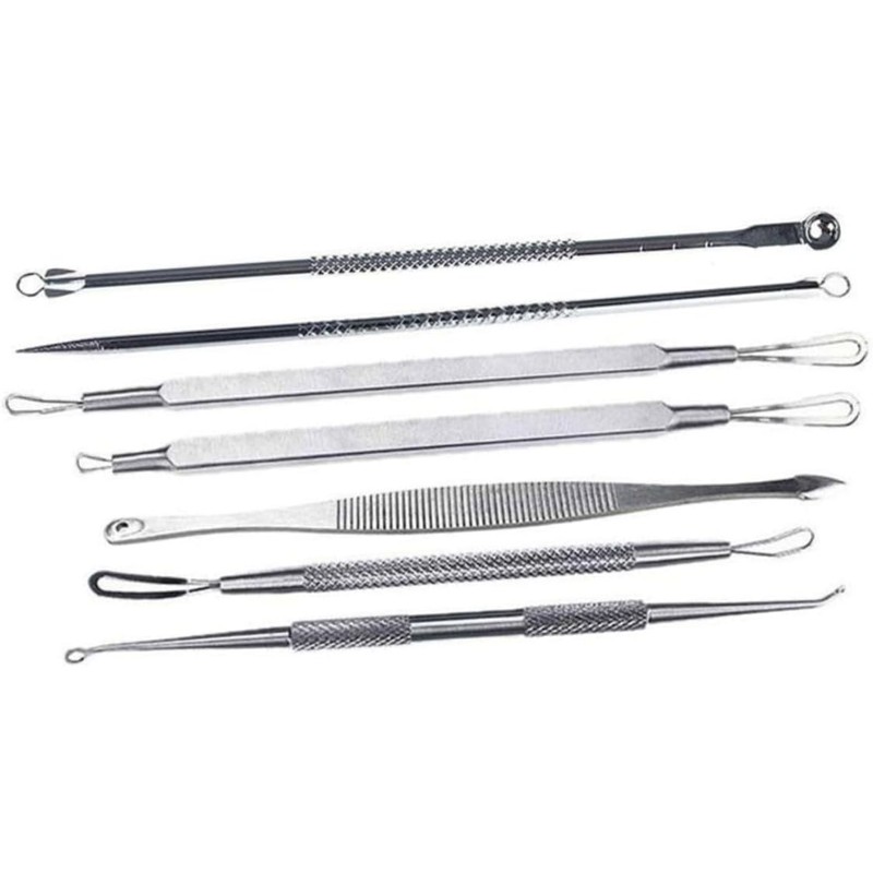 Kit Para Extraer Puntos Negros 7 Herramientas De Extracción