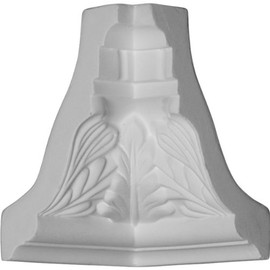 Ekena Millwork MIC03X04DE Inside Corner (Matches Moulding MLD04X03X05DE), 3 1/4"P x 4 1/2"H, White