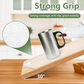 Onlyesh Shelf Liners for Kitchen Cabinets Refrigerator Liners