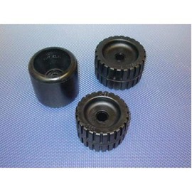 Yates Rubber 530R-6P Ribbed Roller - 3in. x 5in. x 3/4in.