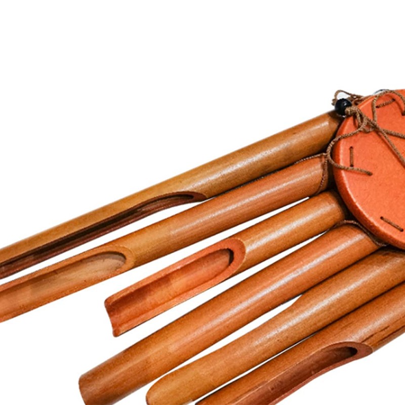 Bamboo Wind Chime Outdoor Large Indoor Outdoor Wooden Wind Chime