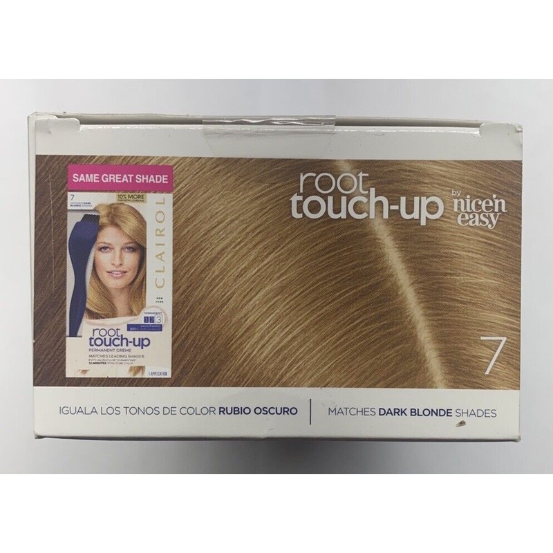 Clairol Root Touch-Up Permanent Color Dark Blonde Shades 7 NEW!