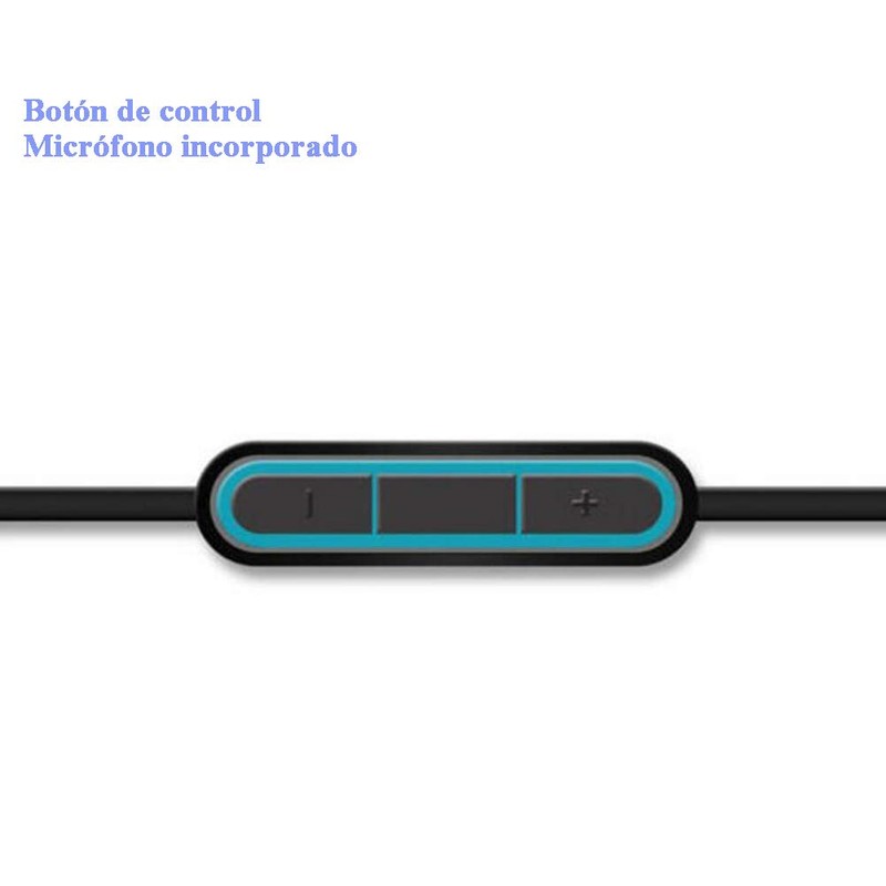 Línea de Cable de Cable de Audio de Auriculares de