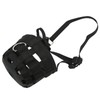 Black Horse Grazing Muzzle Easy Breathe Horse Mouth Cover with