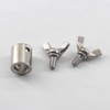(6 Pieces) M6 Hand Twist Wire Rope Clamp 304 Stainless
