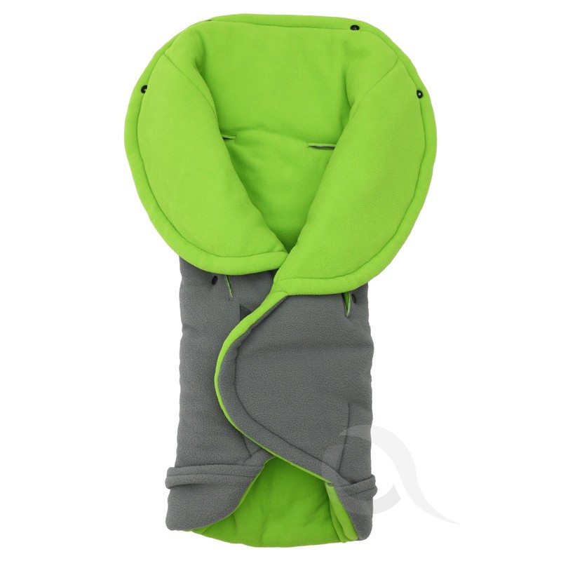 New SWADDLING Soft Polar Fleece CAR SEAT Smart Cocoon WRAP