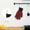QUWIN BBQ Gloves, BBQ Accessories 1472℉ Extreme Heat Resistant, Grilling