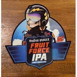 New Belgium Voodoo Ranger Fruit Force IPA Foil Sticker - NEW