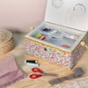 Navaris Sewing Box Sewing Box Sewing Case for Handmade -