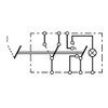 HELLA 6HH 004 570-591 Hazard Light Switch - 24V -