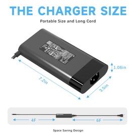 230W 19.5V 11.8A AC Laptop Charger for HP Z2 Mini G3 G4 OMEN 16-c0002dx HP Thunderbolt Dock G2 3TR87UT Zbook 15 17 G2 G8 OMEN 17-w210nr w219ur EliteBook 8570w TB Dock G2 19.5V 11.8A AC Adapter