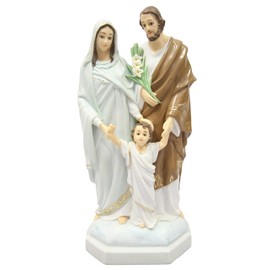 12" Holy Family Joseph Mary Jesus Catholic Religious Statue Figure by Vittoria Collection Made in Italy