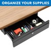 Mount-It! Under Desk Pull-Out Drawer with Lock and 2 Keys