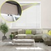 2.5 Inch Valance Clips, Clear Plastic Valance Clips for Blinds,
