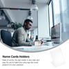 GLEAVI 2pcs Qr Code Table Sign Holders Business Card Display