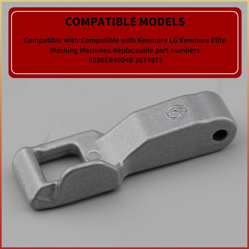 MFG63099101 Washer Door Lock Strik,Latch Switch Hook Replacement Part Compatible