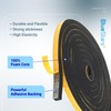 BlueStars 1/2 in x 1/2 in 13FT Adhesive Foam Tape,