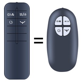 15VX2R03 Replacement Remote Control for Holmes Tower Fan, 4 Button Fan Remote for 191495-000-000 HT38R HT38RB2 HTF3610AR HTF3606AR-BWM HT38R-U