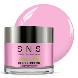 SNS Nail Dip Powder, Color Dipping Powder - Pink League Chew (Pink), CS011 - Long-Lasting Nail Color Lasts 14 Days – Low-Odor & No UV Lamp Needed - 1 oz