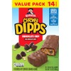 Quaker Chewy Dipps Granola Bars Chocolate Chip, 1.09 oz, 14