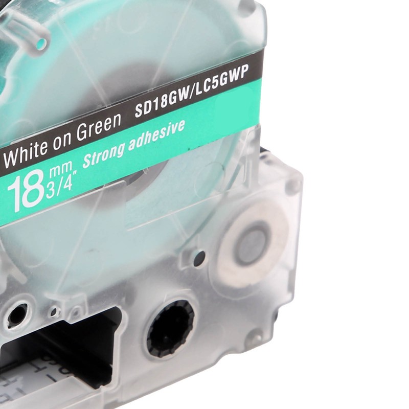 Labeling Tape Corrosion Wear Resistance 18mm Label Making for KING