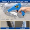 Burkey Soldadora De Plástico Soldador 80w Con Pinzas Y 800