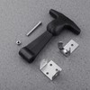Housoutil Rubber Hood Closure, Pack of 2 Elastic Stainless Steel