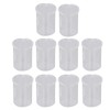 10PCS Glass Beaker Set Experiment Measuring Cup with Scale Teaching