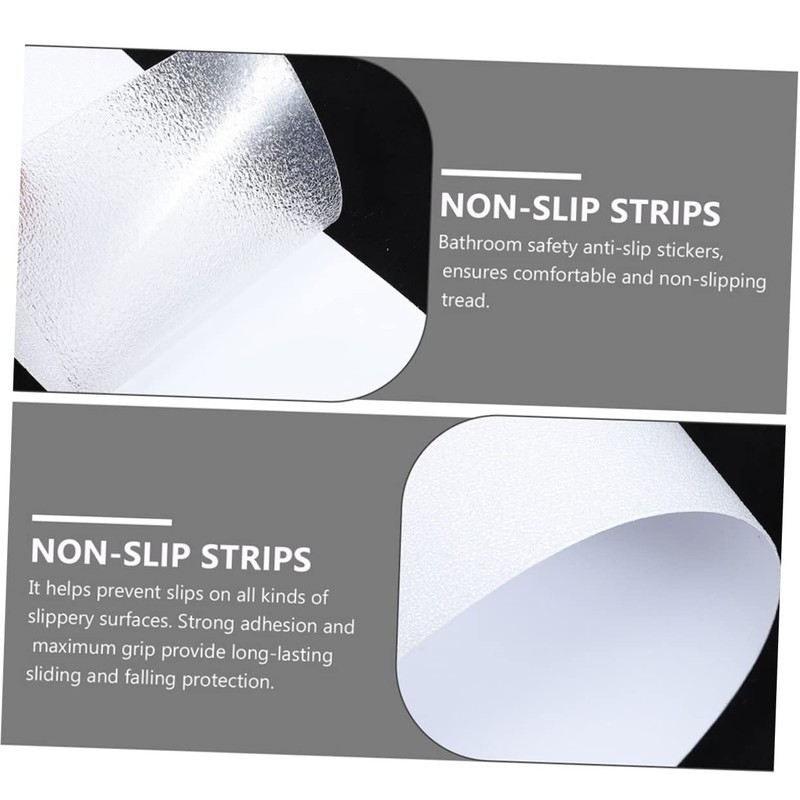 KONTONTY 10-Pack Anti Bathtub Tape Non-Skid Floor Strips for Safety