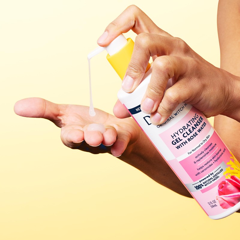 Dickinson's Original Witch Hazel Hydrating Gel Cleanser with Rose Water