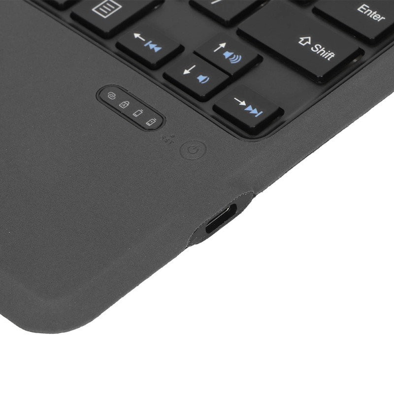 Wireless Keyboard BT5.0 Ultra Slim Touchpad PU Leather Easy Control