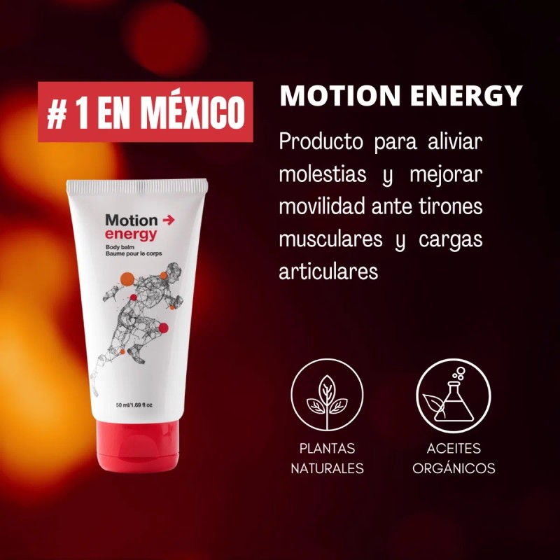 Motion Energy | Balsamo Corporal | 50 Ml Pack (3)