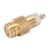 Soda Refill Adapter Machine Maker Brass Connector TR21‑4 Male Thread