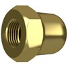 M8 Brass Hexagon Domed Cap Nuts Fit Screws Bolts DIN