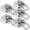 MIN CI Strong Magnetic Hooks 88lbs（40kg）, Strong Magnets Hooks Heavy